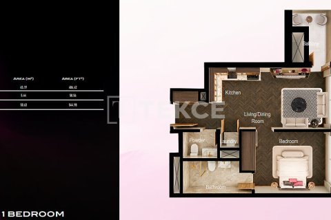 Appartement à Al Satwa, Dubai, 2 chambres, 113 m², № 113526 - photo 14