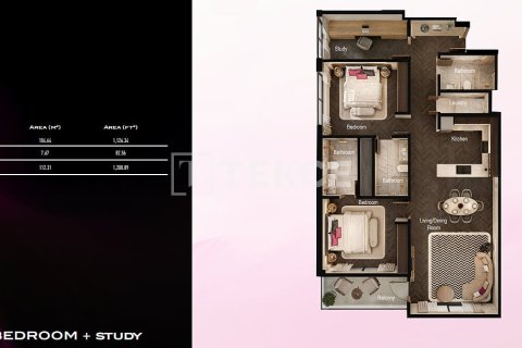 Appartement à Al Satwa, Dubai, 2 chambres, 113 m², № 113526 - photo 16