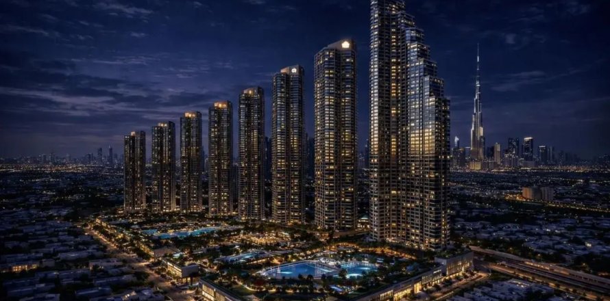 Appartement à Dubai, 2 chambres, 91.05 m², № 133910