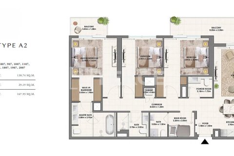 Apartamento en Dubai Hills Estate, Dubai, 1 dormitorio, 77 m², № 123692 - foto 13