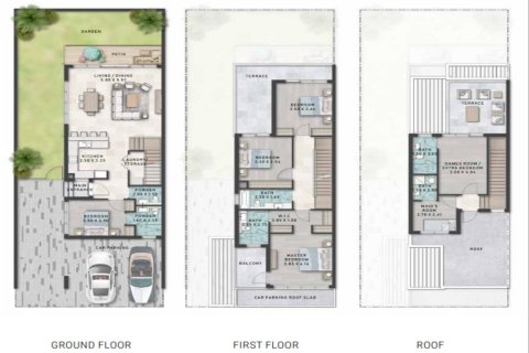 تاون هاوس في Damac Lagoons, دبي 5 غرف نوم , 302 م² رقم 44278 - صورة 7