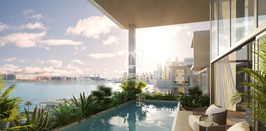 Квартира в Пальме Джумейре, Дубай, 4 спальни, 600м², № 72931