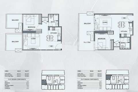 Купить квартиру в Джумейра Вилладж Серкл, Дубай: 1 спальня, 57м², № 93798 - фото 19
