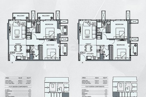 Купить квартиру в Джумейра Вилладж Серкл, Дубай: 1 спальня, 57м², № 93798 - фото 21
