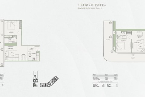 Apartamento en Dubai, 2 dormitorios, 121 m², № 93796 - foto 25