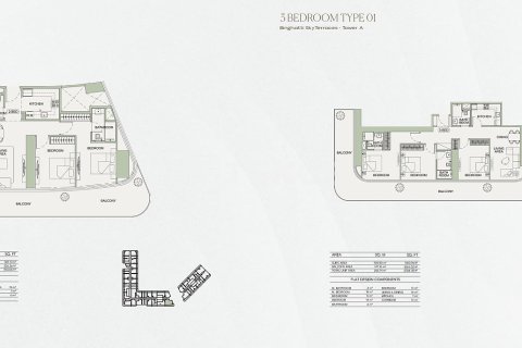 Apartamento en Dubai, 2 dormitorios, 121 m², № 93796 - foto 27