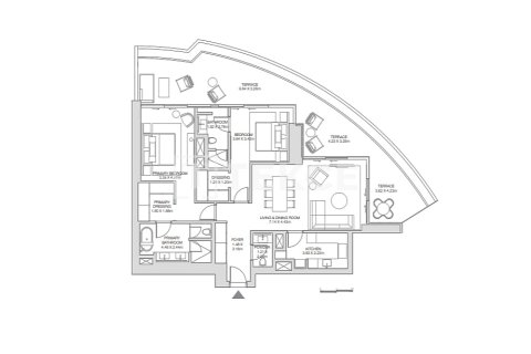 Appartement à Dubai Harbour, Dubai, 3 chambres, 300 m², № 95382 - photo 12