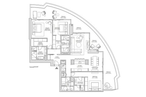 Apartamento en Dubai Harbour, Dubai, 2 dormitorios, 193 m², № 95381 - foto 14