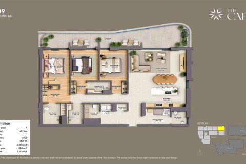 Apartamento en Al Barari, Dubai, 1 dormitorio, 109 m², № 103450 - foto 19