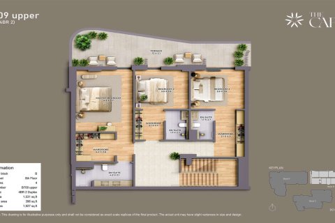 Apartamento en Al Barari, Dubai, 1 dormitorio, 109 m², № 103450 - foto 20
