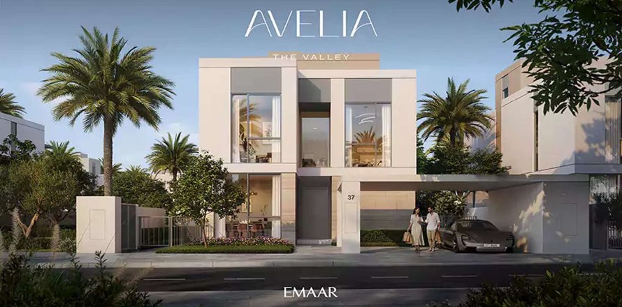 Вилла в The Valley, Дубай, 4 спальни, 404м², № 103451