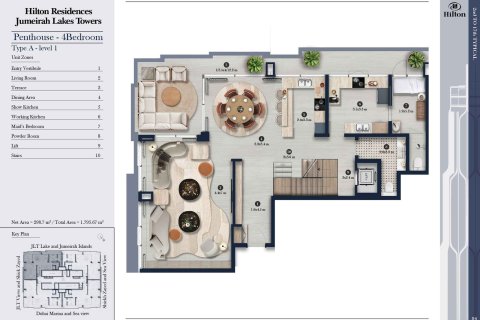 Купить квартиру в Дубае: студию, 31м², № 103447 - фото 2