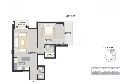 Apartment in Jumeirah Village Circle, Dubai 2 bedrooms, 106 sq.m. № 101187 - photo 4