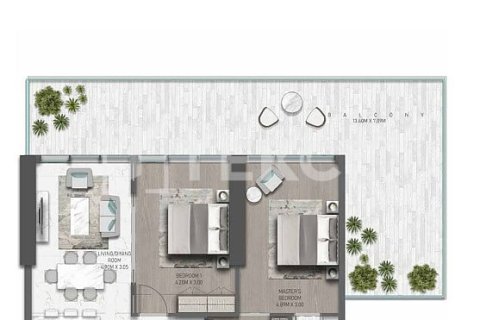 شقة في داماك هيلز (أكويا باي داماك), دبي 1غرف نوم, 94 م² رقم 83851 - صورة 15