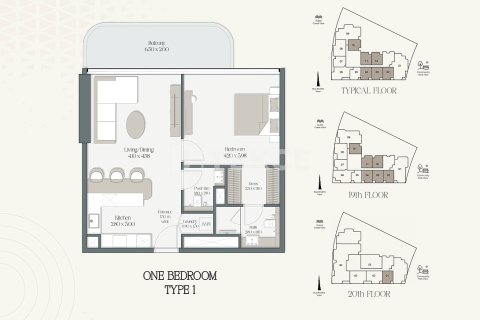 Appartement à Dubai, 1 chambre, 83 m², № 97462 - photo 18