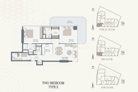 Apartamento en Dubai, 3 dormitorios, 213 m², № 97464 - foto 22