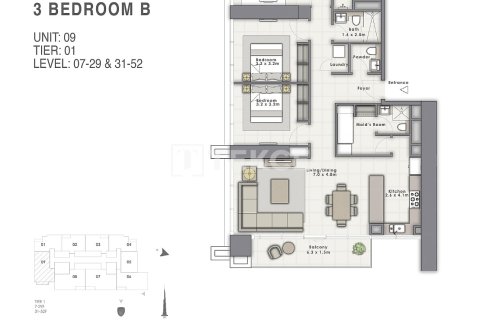 Appartement à Dubai, 3 chambres, 147 m², № 142290 - photo 27