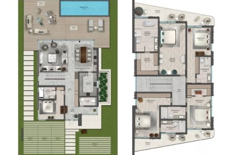 Villa en Mohammed Bin Rashid City, Dubai, 5 dormitorios, 670 m², № 103730 - foto 3