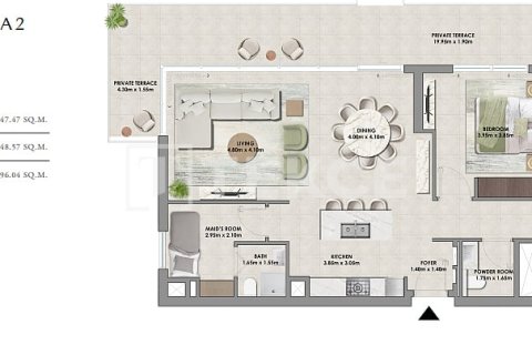 Apartamento en Dubai Hills Estate, Dubai, 2 dormitorios, 99 m², № 123695 - foto 18