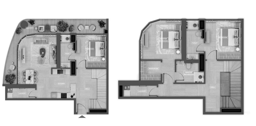 شقة في SkyHills Astra في Al Barsha South, البرشاء, دبي 3 غرف نوم, 145.5 م² رقم 31422