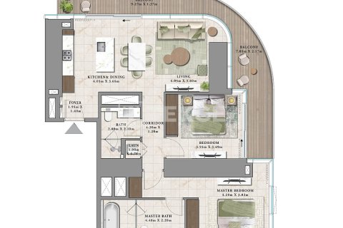 Apartamento en Dubai, 4 dormitorios, 422 m², № 84953 - foto 13