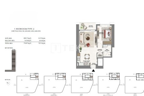 Appartement à Dubai, 3 chambres, 183 m², № 84946 - photo 12