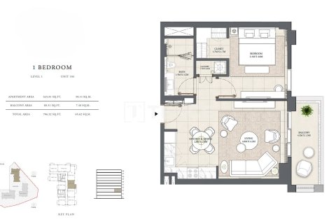 Apartamento en Dubai, 3 dormitorios, 157 m², № 84947 - foto 20
