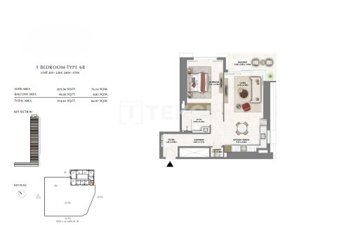 Appartement à Dubai, 2 chambres, 114 m², № 84945 - photo 19