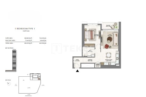Appartement à Dubai, 2 chambres, 114 m², № 84945 - photo 11