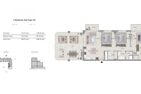 Appartement à Mina Rashid, Dubai, 2 chambres, 122 m², № 85205 - photo 24