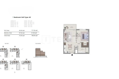 Appartement à Mina Rashid, Dubai, 2 chambres, 122 m², № 85205 - photo 10