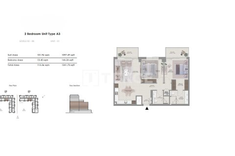 Appartement à Mina Rashid, Dubai, 2 chambres, 122 m², № 85205 - photo 17