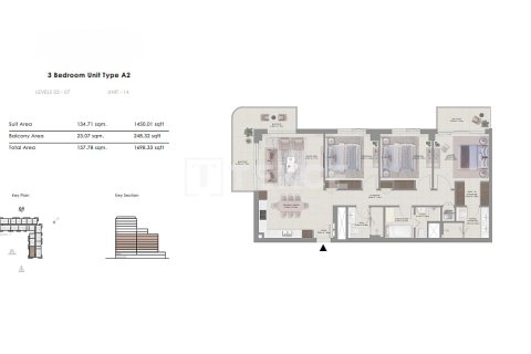 Appartement à Mina Rashid, Dubai, 3 chambres, 225 m², № 85206 - photo 21