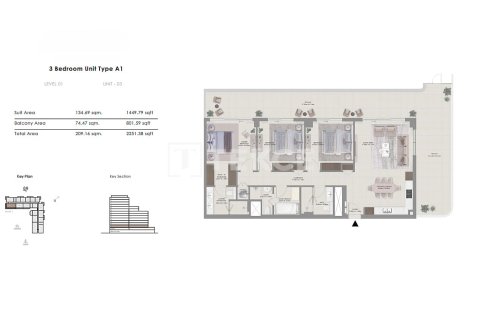 Appartement à Mina Rashid, Dubai, 3 chambres, 225 m², № 85206 - photo 20