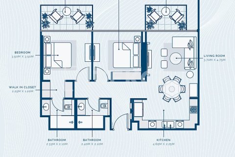 Apartment in Dubai 2 bedrooms, 107 sq.m. № 85207 - photo 24