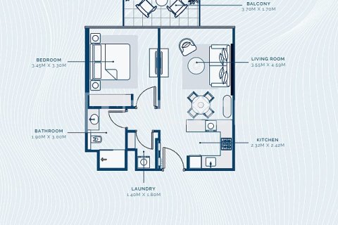 Apartment in Dubai 2 bedrooms, 107 sq.m. № 85207 - photo 22