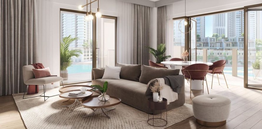 Квартира в Dubai Creek Harbour (The Lagoons), Дубай, 2 спальни, 99м², № 30278