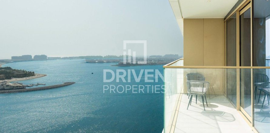 Квартира в EMAAR Beachfront, Dubai Harbour, Дубай, 2 спальни, 116.96м², № 128025