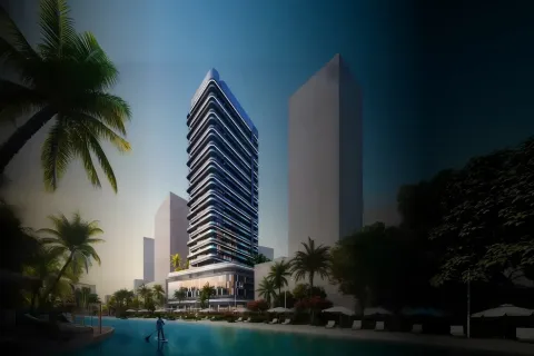 Appartement à Dubai, studio, 65 m², № 77628