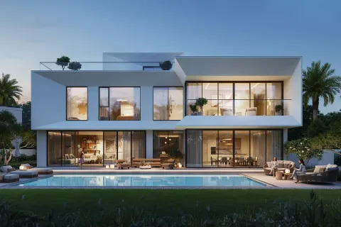 Villa à Dubai, 4 chambres, 674 m², № 77629