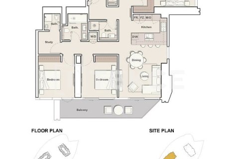 Apartment in Jumeirah Lake Towers, Dubai 2 bedrooms, 114 sq.m. № 103317 - photo 8
