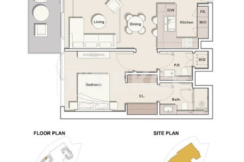 Apartment in Jumeirah Lake Towers, Dubai 3 bedrooms, 155 sq.m. № 103318 - photo 3