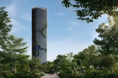 Appartement à Dubai, studio, 86 m², № 72063