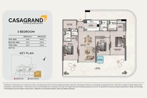 Ático en Dubai, 4 dormitorios, 219 m², № 103434 - foto 12