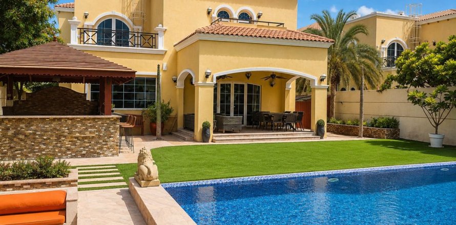 Villa à Jumeirah Park, Dubai, 4 chambres, 743.2 m², № 134788