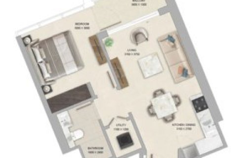 Apartamento en Dubai, 1 dormitorio, 54 m², № 103426 - foto 10