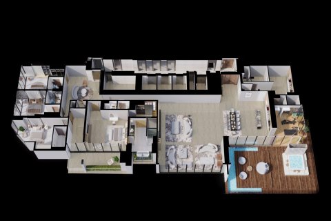 شقة في أبراج بحيرة جميرا, دبي 4 غرف نوم, 542.12 م² رقم 142053 - صورة 3
