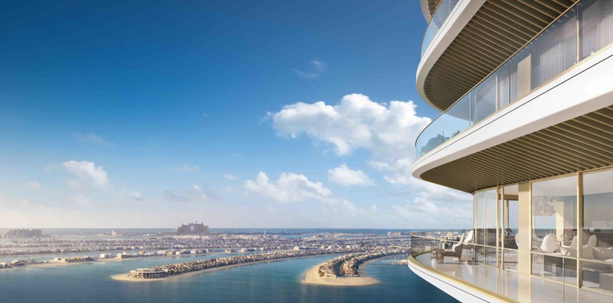 Квартира в EMAAR Beachfront, Dubai Harbour, Дубай, 1 спальня, № 113901
