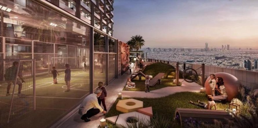 Appartement à Dubai Sports City, Dubai, 1 chambre, 91 m², № 112967