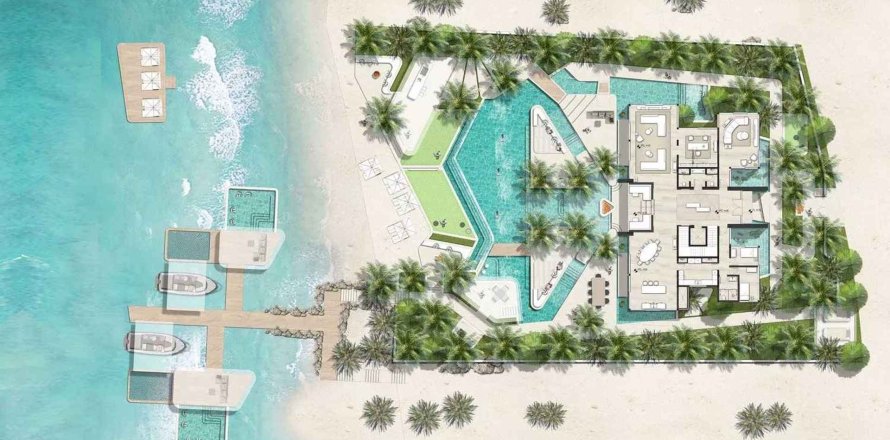 Villa à AMALI ISLAND à The World Islands, Dubai, 7 chambres, 2087.5 m², № 31167